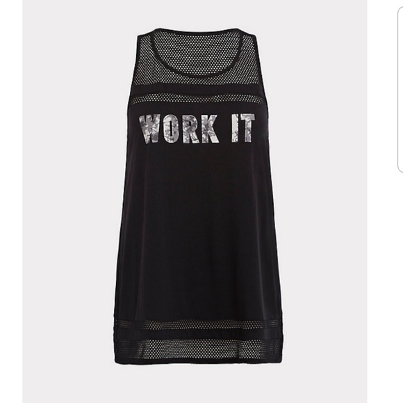 NWT Torrid Workout Tank - Picture 4 of 4